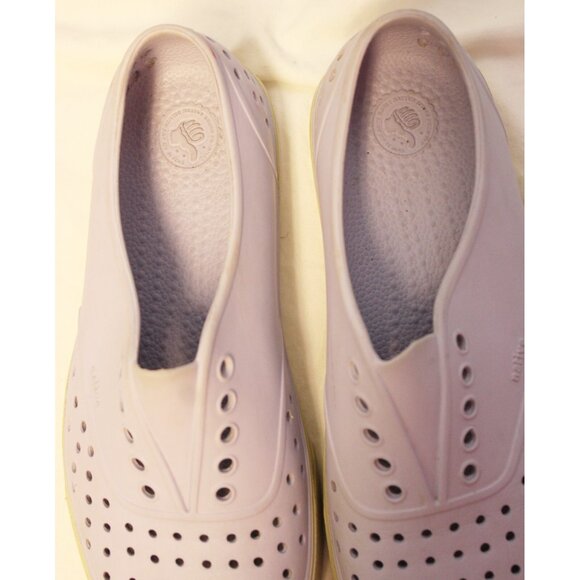 Native Slip on Sneakers sz 6 Girls Women Lavender Foam Shoes Summer Beach Pool - Picture 9 of 11